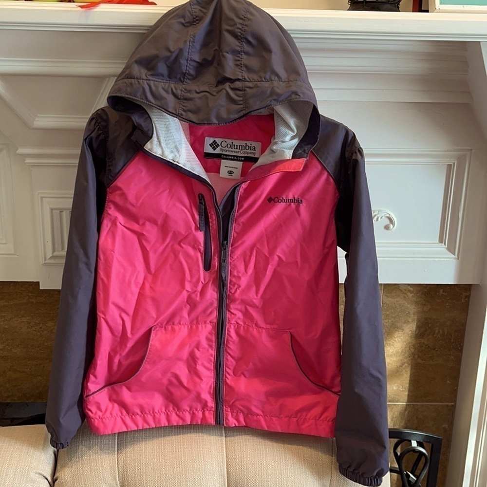 kid’s Columbia Hooded Light Windbreaker Jacket